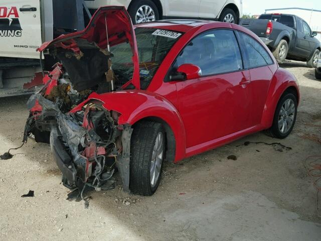 3VWCD21C73M444822 - 2003 VOLKSWAGEN NEW BEETLE 红色 照片 2