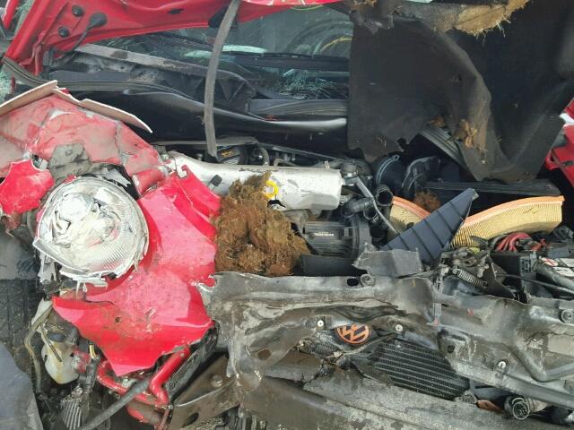 3VWCD21C73M444822 - 2003 VOLKSWAGEN NEW BEETLE 红色 照片 9