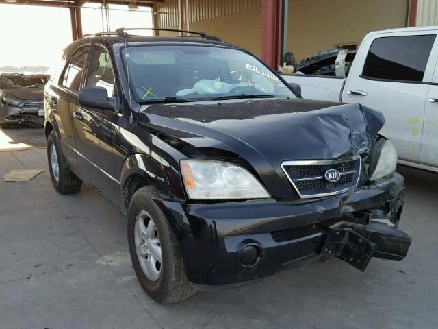 KNDJD733965630568 - 2006 KIA SORENTO EX BLACK photo 1