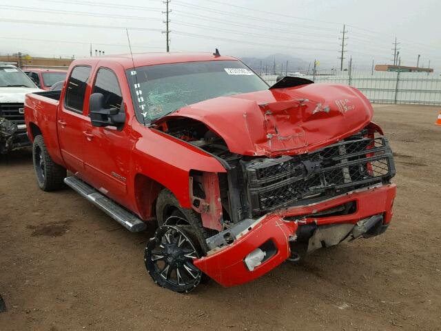 1GC1KYC81BF262141 - 2011 CHEVROLET SILVERADO RED photo 1