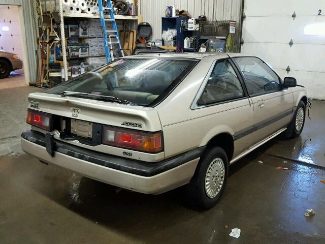 1HGCA5440HA064521 - 1987 HONDA ACCORD LXI SILVER photo 4