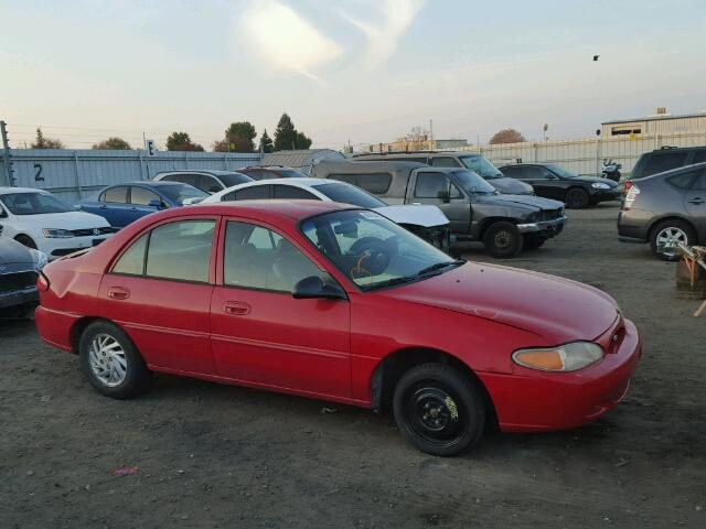 1FAFP13P7WW156505 - 1998 FORD ESCORT SE RED photo 10