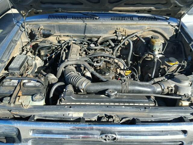 JT4RN93PXP5086713 - 1993 TOYOTA PICKUP 1/2 GRAY photo 7