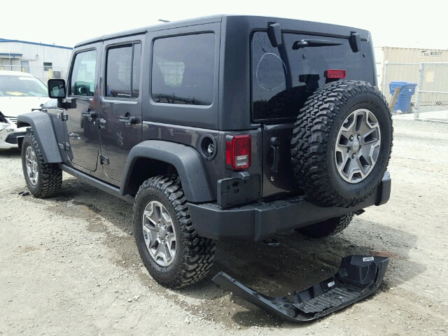 1C4BJWFG7GL197917 - 2016 JEEP WRANGLER U GRAY photo 3