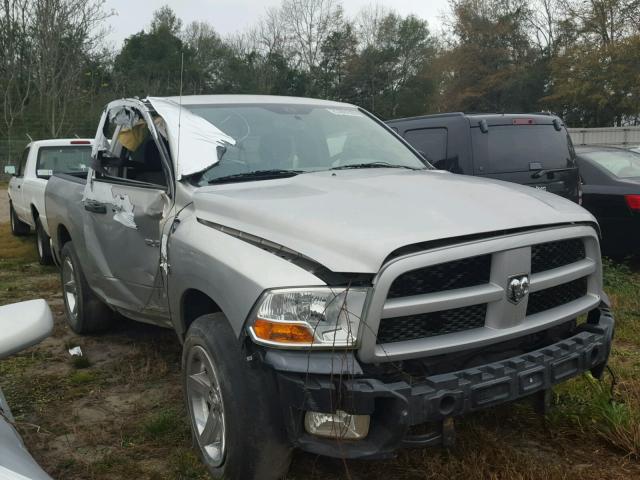 3C6JD6AT6CG141487 - 2012 DODGE RAM 1500 S SILVER photo 1