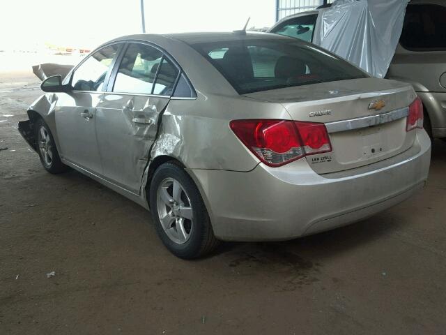 1G1PC5SB2D7180766 - 2013 CHEVROLET CRUZE CREAM photo 3