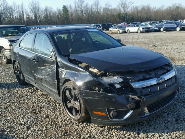 3FAHP0KC6AR168996 - 2010 FORD FUSION BLACK photo 1