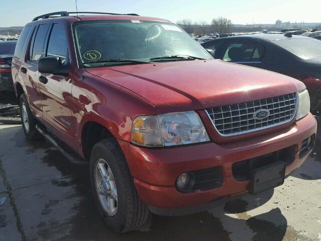 1FMDU63K44UC03523 - 2004 FORD EXPLORER X RED photo 1