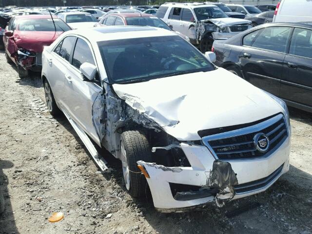 1G6AB5RX1E0110092 - 2014 CADILLAC ATS LUXURY WHITE photo 1