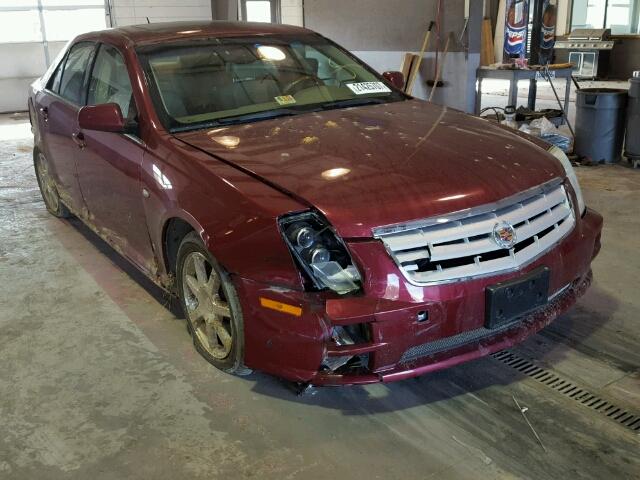 1G6DW677670163884 - 2007 CADILLAC STS RED photo 1