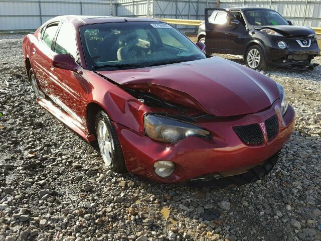 2G2WS522551226325 - 2005 PONTIAC GRAND PRIX RED photo 1