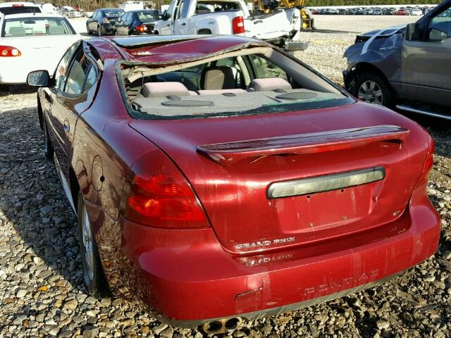 2G2WS522551226325 - 2005 PONTIAC GRAND PRIX Qırmızı foto 9