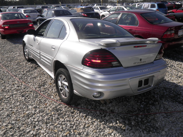 1G2NF52E92M504010 - 2002 PONTIAC GRAND AM S SILVER photo 3