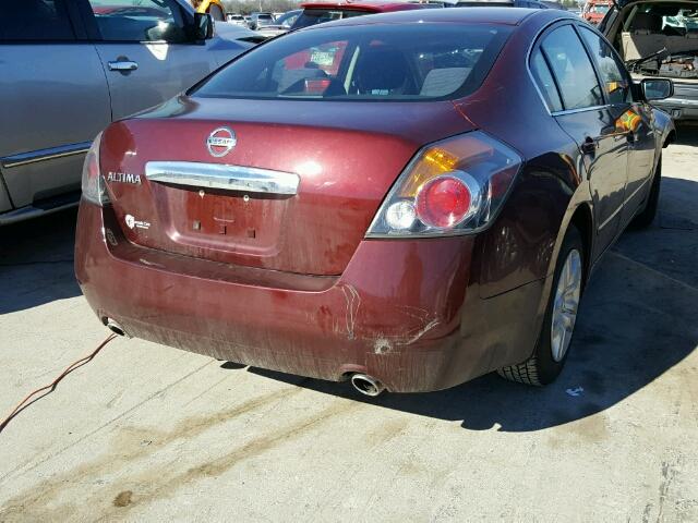 1N4AL2AP3BN487600 - 2011 NISSAN ALTIMA BAS MAROON photo 4