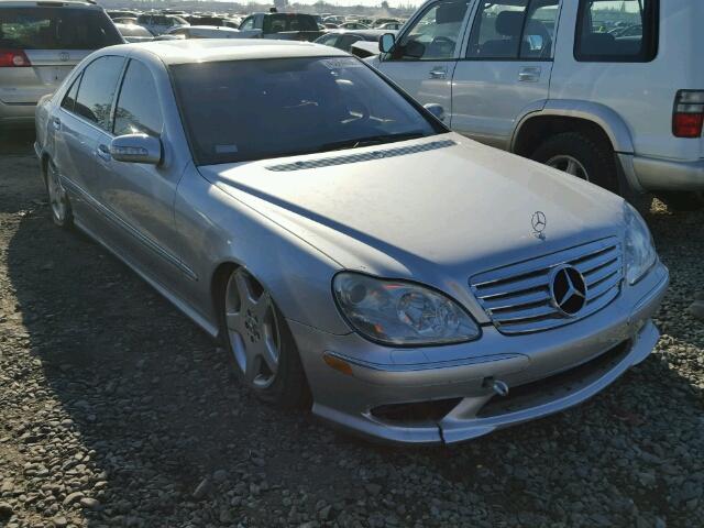 WDBNG75J83A345379 - 2003 MERCEDES-BENZ S500 SILVER photo 1