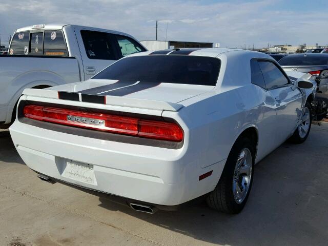 2B3CJ4DG4BH603025 - 2011 DODGE CHALLENGER TWO TONE photo 4