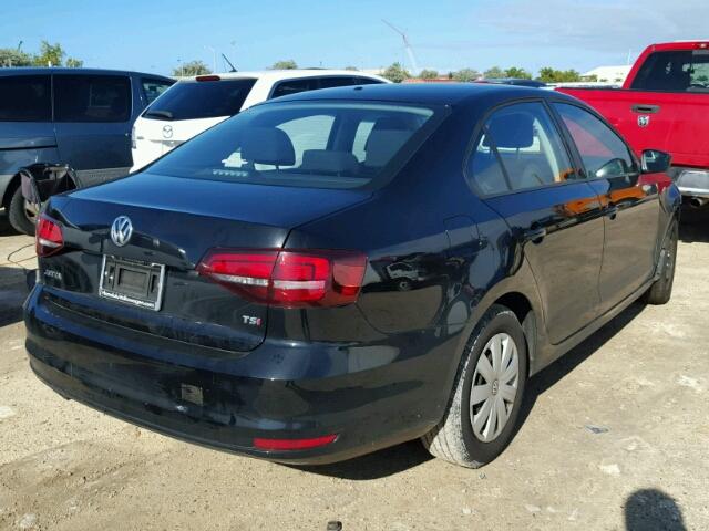 3VW267AJ3GM399627 - 2016 VOLKSWAGEN JETTA S 黑色 照片 4