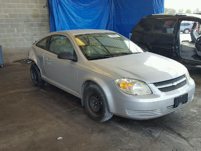 1G1AK15F577383364 - 2007 CHEVROLET COBALT LS SILVER photo 1