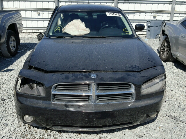 2B3KA53H48H107114 - 2008 DODGE CHARGER R/ BLACK photo 10