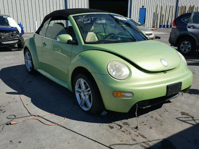 3VWCD21Y34M307048 - 2004 VOLKSWAGEN NEW BEETLE 绿色 照片 1
