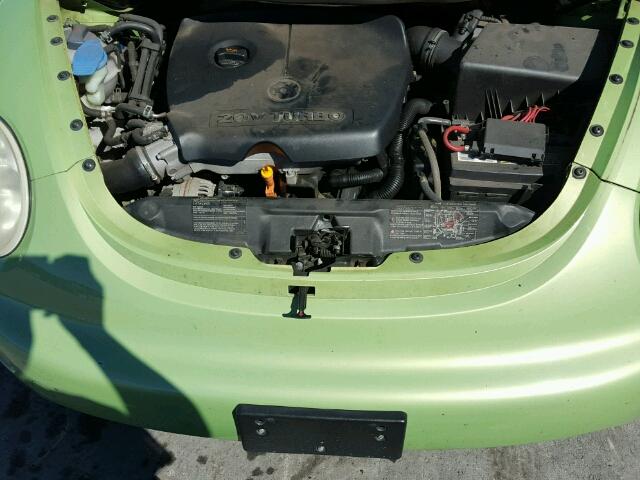 3VWCD21Y34M307048 - 2004 VOLKSWAGEN NEW BEETLE 绿色 照片 7