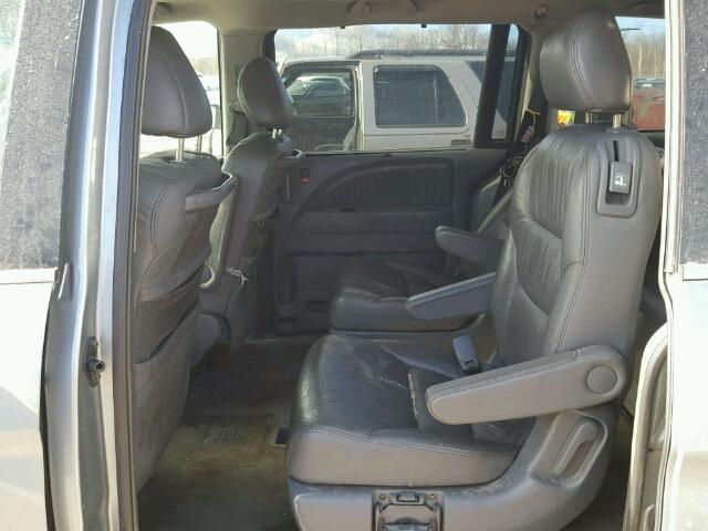 5FNRL38645B100684 - 2005 HONDA ODYSSEY EX SILVER photo 6