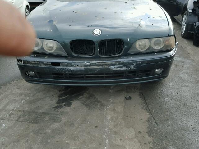 WBADT63462CH87547 - 2002 BMW 530 I AUTO GREEN photo 9