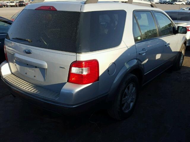 1FMZK02165GA03311 - 2005 FORD FREESTYLE SILVER photo 4