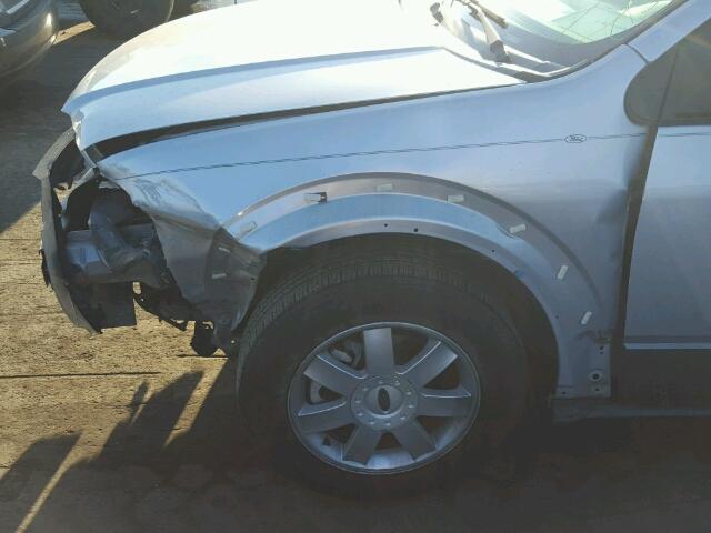 1FMZK02165GA03311 - 2005 FORD FREESTYLE SILVER photo 9