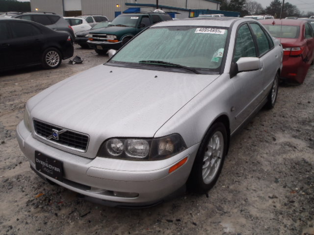 YV1VS27504F031727 - 2004 VOLVO S40 1.9T SILVER photo 2