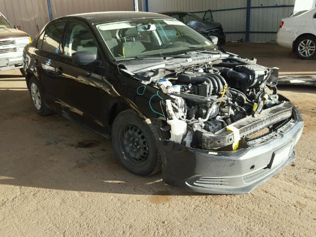 3VW2K7AJ5EM327918 - 2014 VOLKSWAGEN JETTA BASE 黑色 照片 1