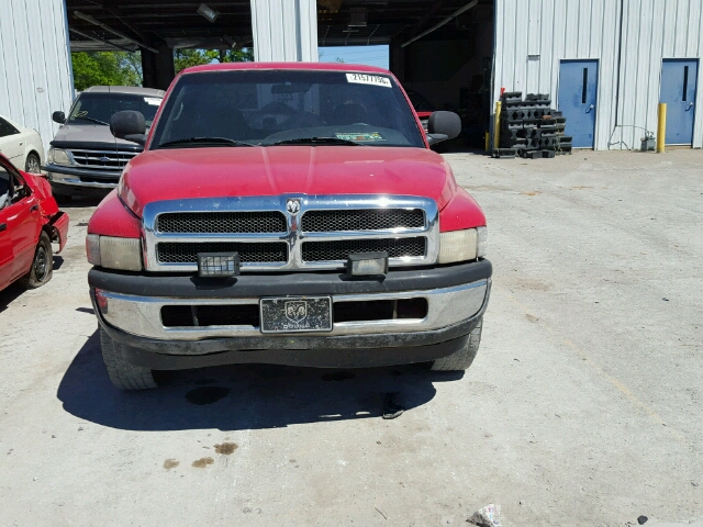 1B7HC16X5YS565798 - 2000 DODGE RAM 1500 RED photo 10