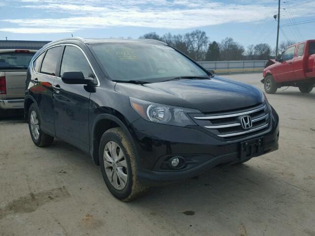 5J6RM4H77CL020165 - 2012 HONDA CR-V EXL 黑色 照片 1