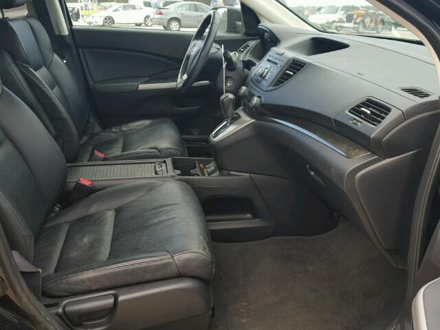 5J6RM4H77CL020165 - 2012 HONDA CR-V EXL 黑色 照片 5