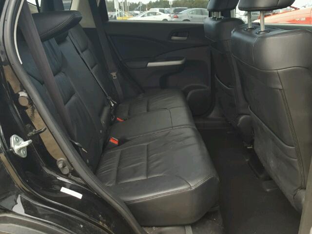 5J6RM4H77CL020165 - 2012 HONDA CR-V EXL 黑色 照片 6