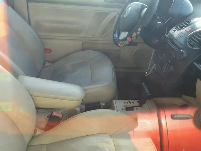 3VWRW31C89M514248 - 2009 VOLKSWAGEN NEW BEETLE 绿色 照片 5