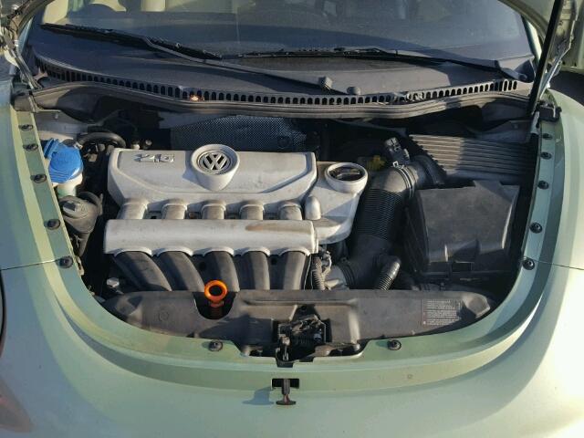 3VWRW31C89M514248 - 2009 VOLKSWAGEN NEW BEETLE 绿色 照片 7