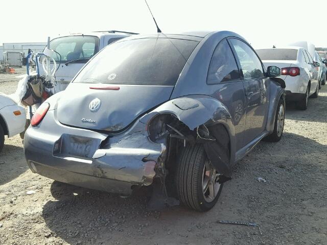3VWCD31C65M412422 - 2005 VOLKSWAGEN NEW BEETLE 灰色 照片 4