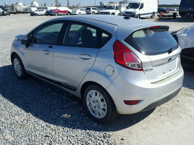 3FADP4TJ3EM225953 - 2014 FORD FIESTA S SILVER photo 3