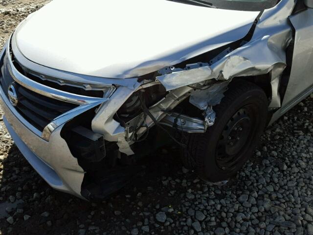 1N4AL3AP3DN535945 - 2013 NISSAN ALTIMA 2.5 SILVER photo 9