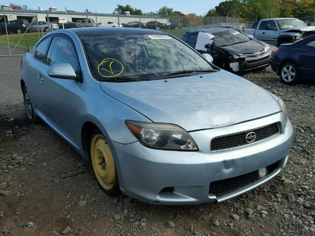 JTKDE177660073659 - 2006 TOYOTA SCION TC BLUE photo 1