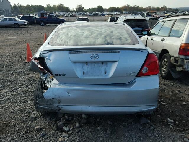 JTKDE177660073659 - 2006 TOYOTA SCION TC BLUE photo 10