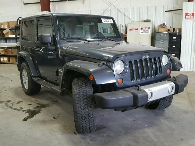 1J4FA54108L535213 - 2008 JEEP WRANGLER S BLUE photo 1