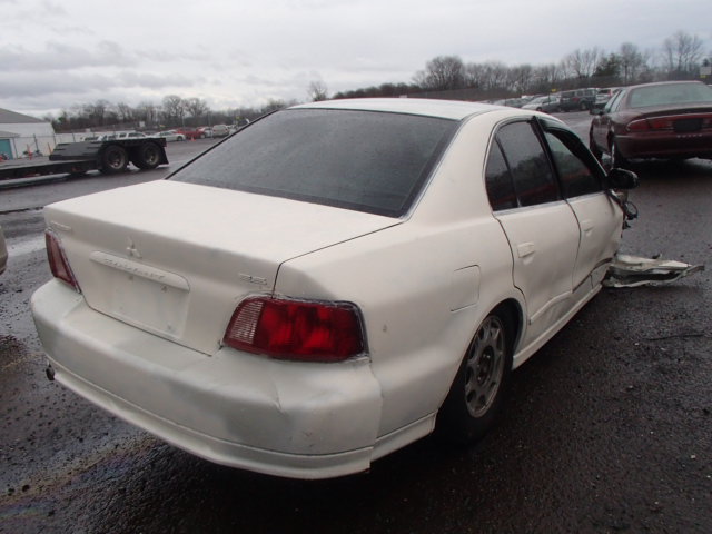 4A3AA46G32E105809 - 2002 MITSUBISHI GALANT ES/ WHITE photo 4