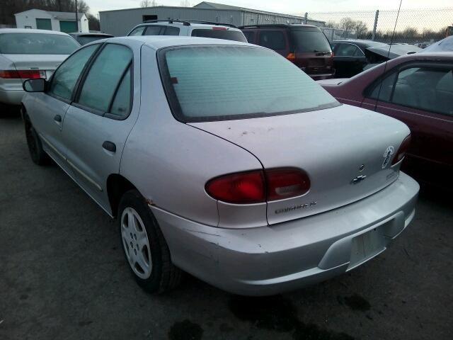 1G1JF52T117221745 - 2001 CHEVROLET CAVALIER L SILVER photo 3