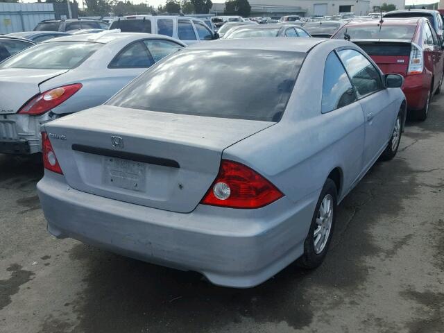 1HGEM22174L060990 - 2004 HONDA CIVIC DX V SILVER photo 4