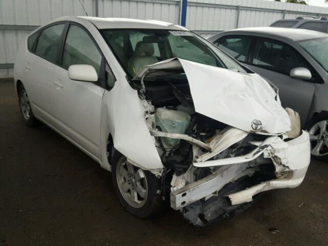 JTDKB22U440016612 - 2004 TOYOTA PRIUS WHITE photo 1