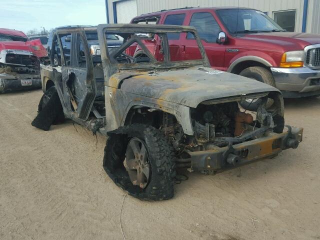 1J4BA3H13BL568159 - 2011 JEEP WRANGLER U BURN photo 1