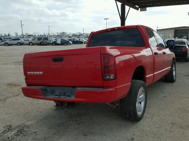 1D7HA18N42J257719 - 2002 DODGE RAM 1500 Q RED photo 4