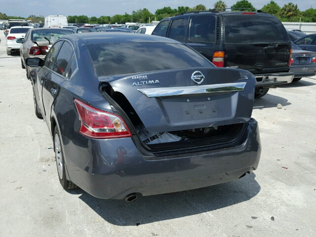 1N4AL3AP5DN504650 - 2013 NISSAN ALTIMA 2.5 GRAY photo 3